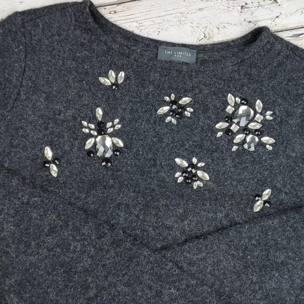 Gray Gem Sweater - image 2